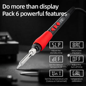 Plusivo Soldering Iron Kit carry bag makes transport to workshops simple