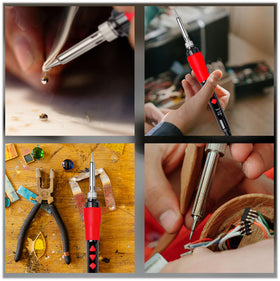 Plusivo Soldering Iron Kit included ebook guides beginners through soldering basics