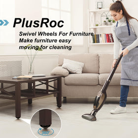 Versatile PlusRoc use on bins, cabinets, and appliances for easy repositioning.