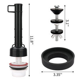 Plus tard Mansfield-211 compatible valve, a reliable replacement for 211 and 160 series tanks.