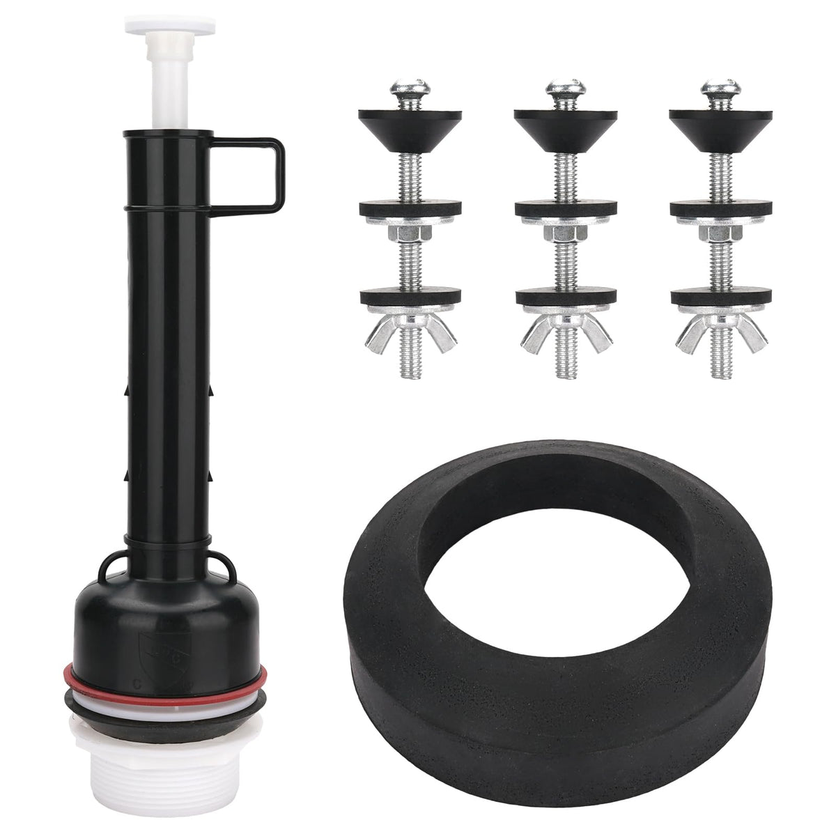 Plus tard flush valve assembly for Mansfield tanks improves consistency and efficiency.