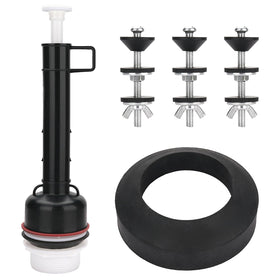 Plus tard flush valve assembly for Mansfield tanks improves consistency and efficiency.
