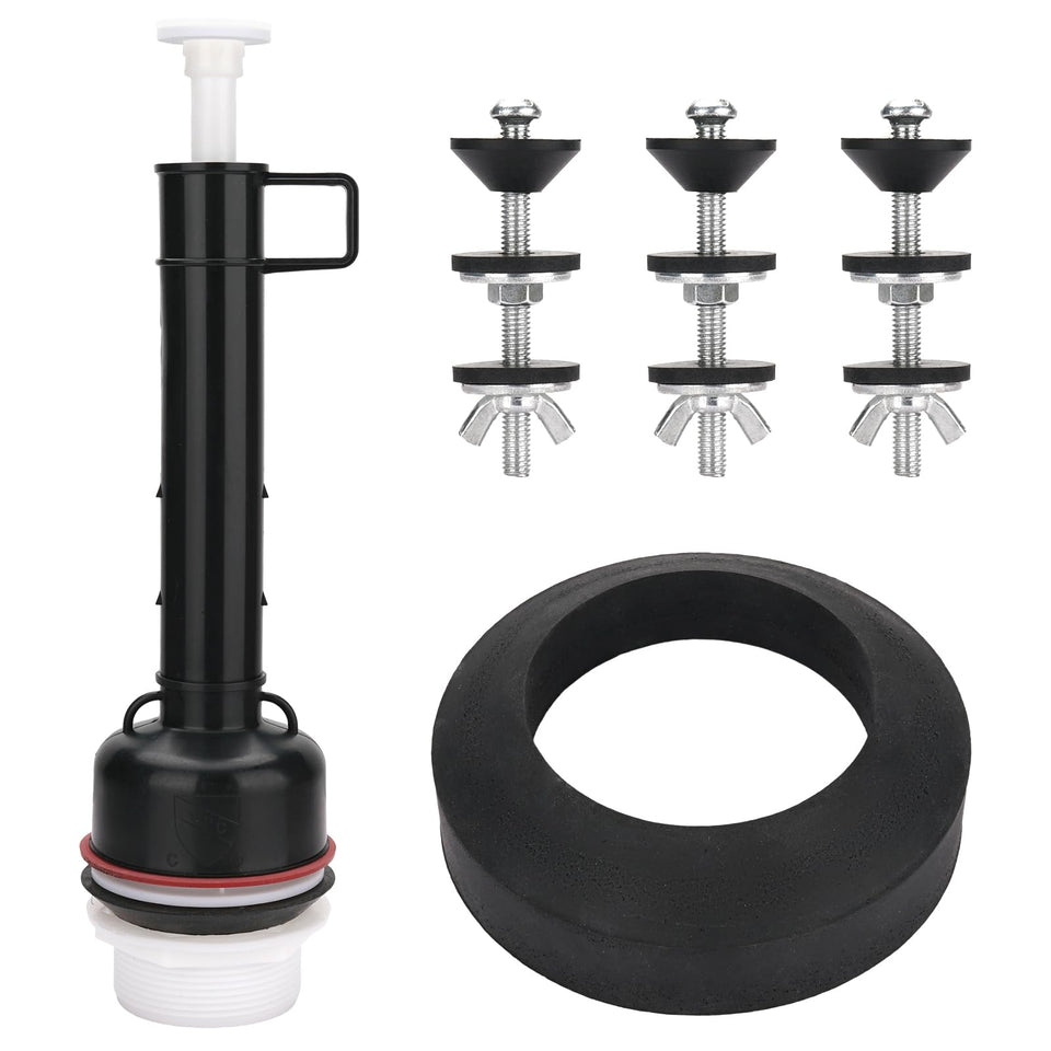 Plus tard flush valve assembly for Mansfield tanks improves consistency and efficiency.