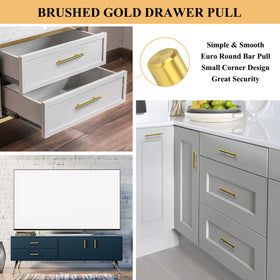 Plustool 5-inch overall length pulls fit versatile cabinet updates