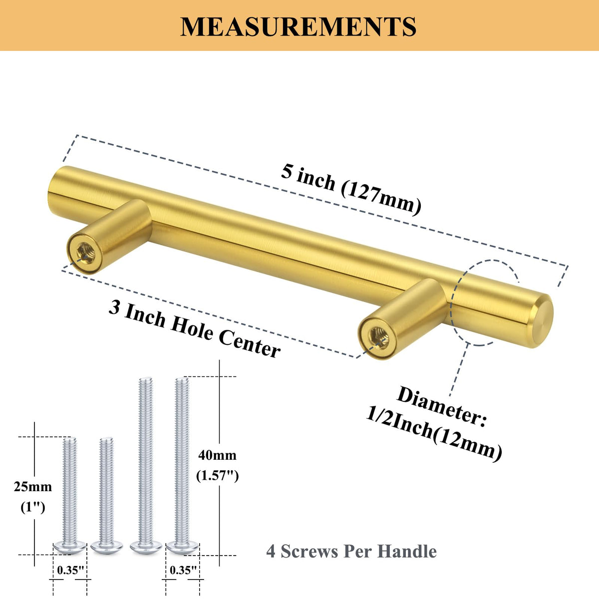 Plustool brushed-brass drawer pulls add warm style while resisting fingerprints