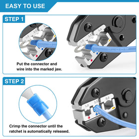 Plustool compact, durable design suits home, automotive repair, and appliance wiring