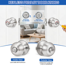 Plustool easy installation on doors with a screwdriver.