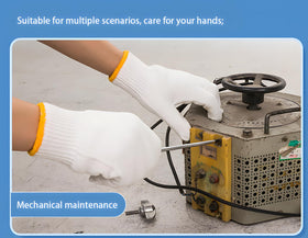 PLWJK safety gloves washable durable fabric demonstrates easy maintenance.