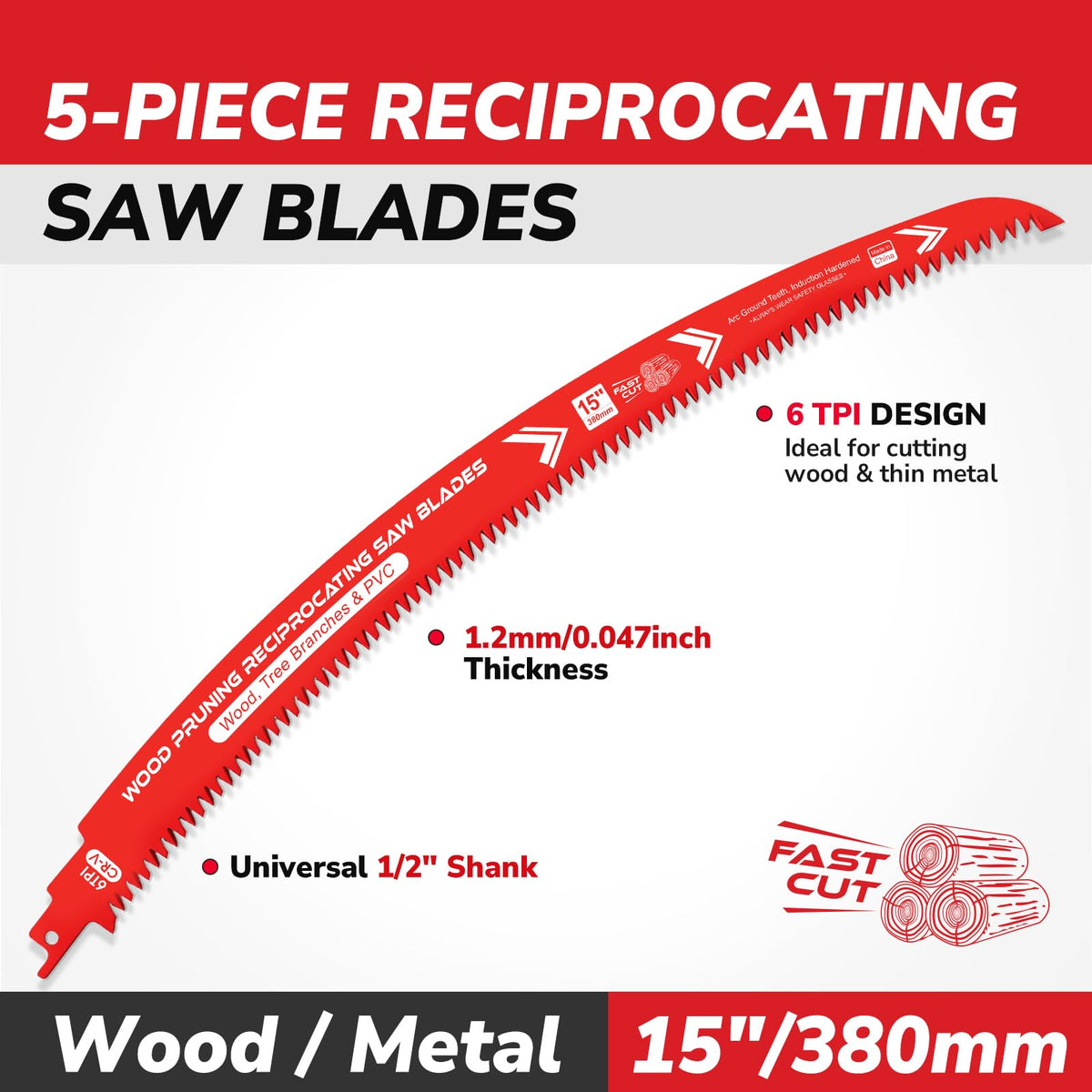 Plyvuir Japanese teeth pruning blade for aggressive yet smooth trimming.