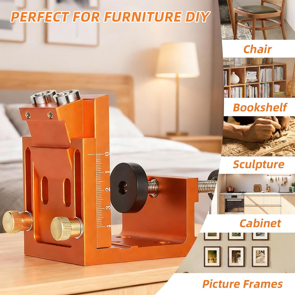 Plyvuir pocket hole system helps build sturdy furniture.