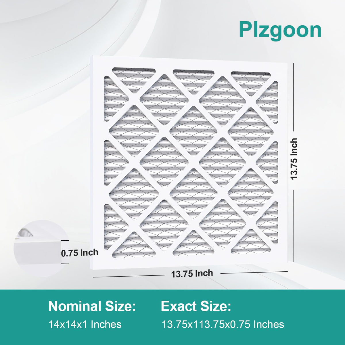 Plzgoon pleated filter closeup shows high filtration density from Plzgoon