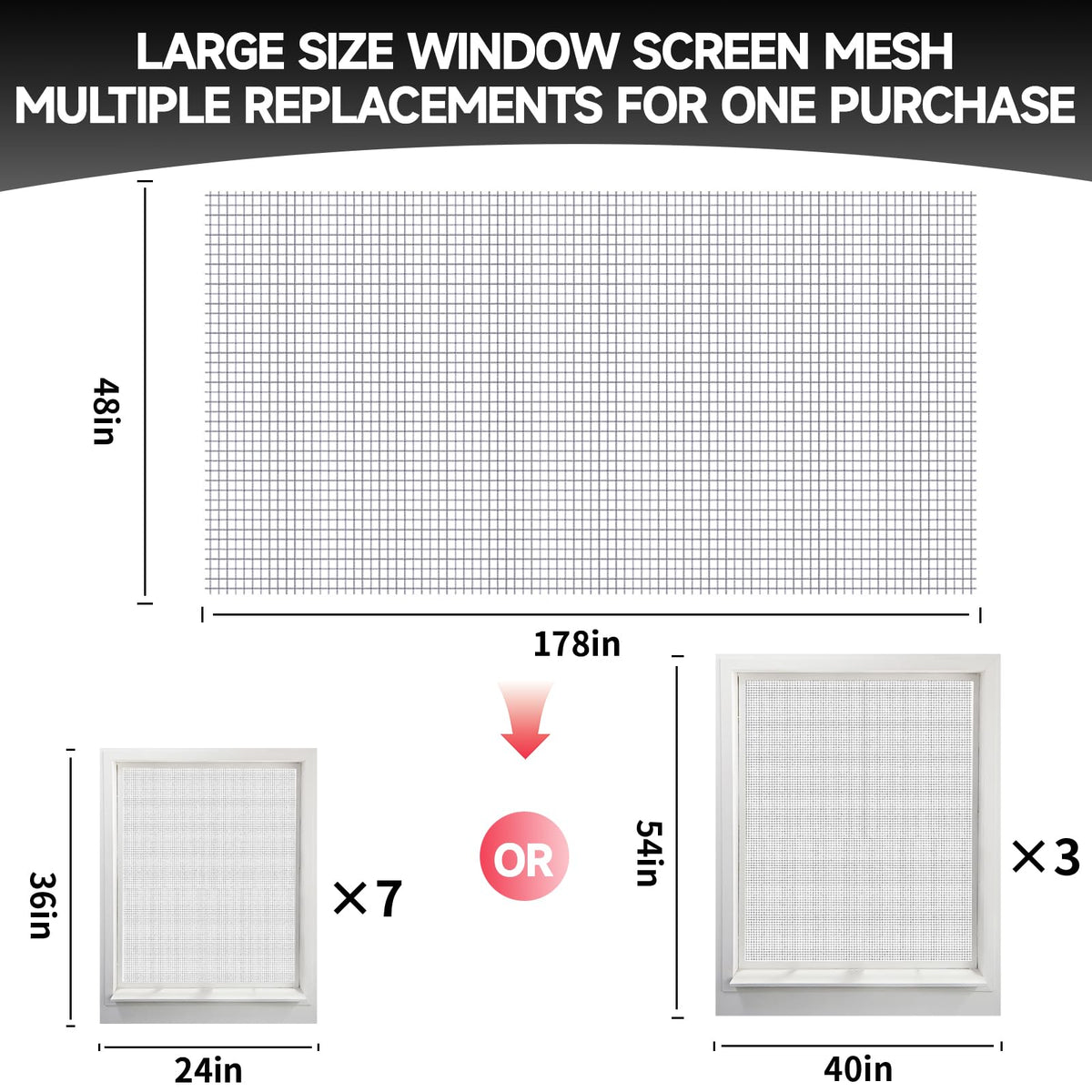Pmbqifay spline with hollow design for secure screen fitting