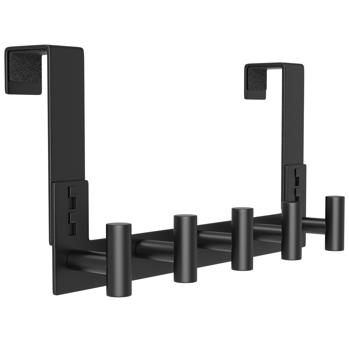 PMMASTO over-the-door hooks front view for space-saving organization.