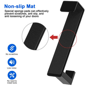 PMMASTO non-slip backing protects door surface during use