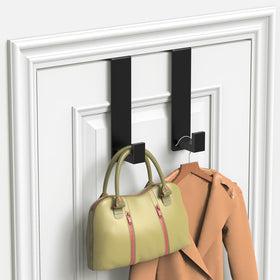 PMMASTO towel hanger over the door in a bathroom setup