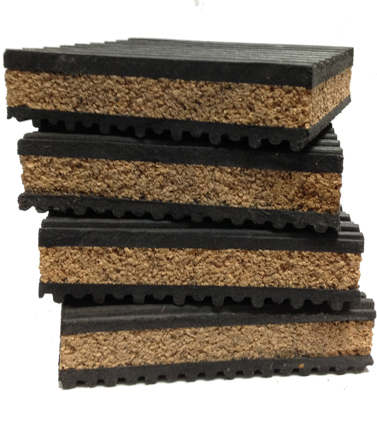 PneumaticPlus anti vibration pad 4x4 under stereo equipment isolates sound and rattle