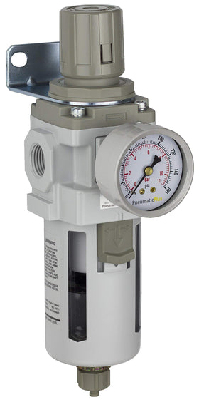 PneumaticPlus SAW400-N04BG filter-regulator unit for clean, reliable air flow