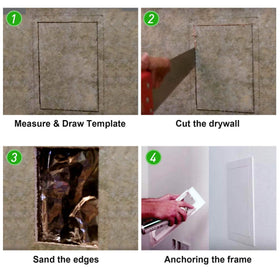 PNKKODW wall and ceiling installation panel for simple DIY setup