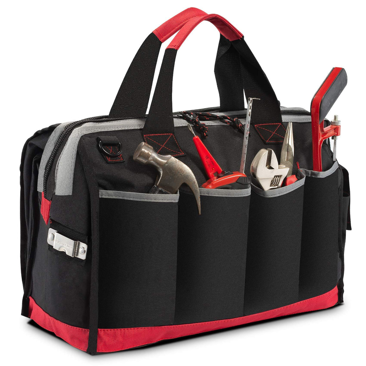 Pnochoo multi-pocket tool bag suited for various trades