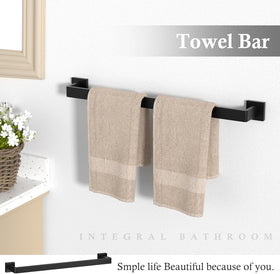 PNWNNH toilet paper holder in matte black improves organization.