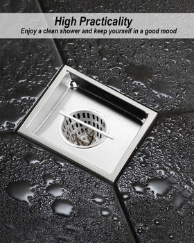 PNYZIK floor drain compatibility suits 2-inch drains in many homes