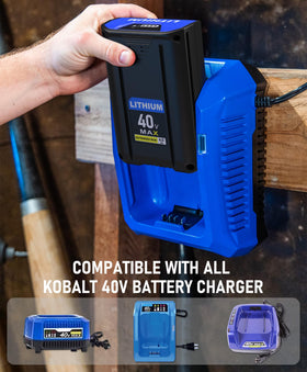 POBNRA 40V battery cooling channels extend life during use.