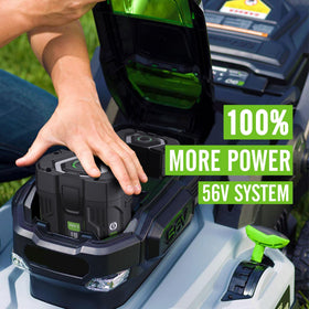 POBNRA smart protection system on 56V battery for safe operation.