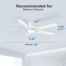 POCHFAN ETL listed ceiling fan with reliable support
