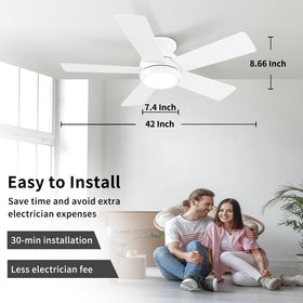 POCHFAN LED light with three color temperatures and smooth brightness control.
