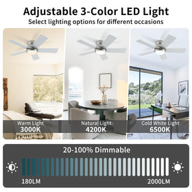 POCHFAN reversible function enables downdraft cooling or updraft heat distribution.