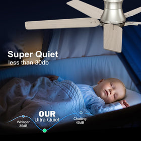POCHFAN silent DC inverter motor ensures quiet daily use
