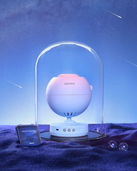 Closeup of POCOCO disc series highlighting constellation details