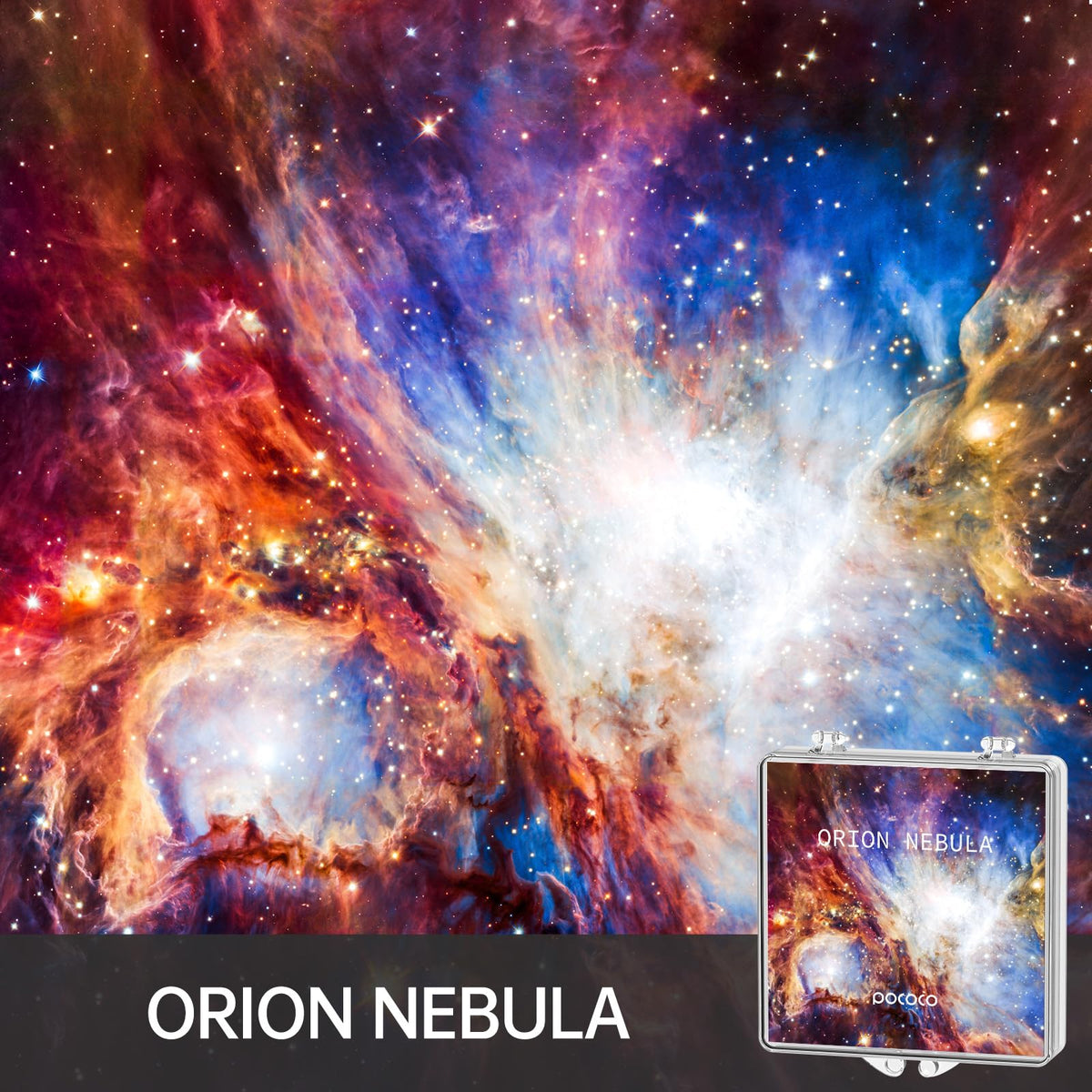 POCOCO Gorgeous Nebula disc capturing nebula clouds for ambient lighting cues