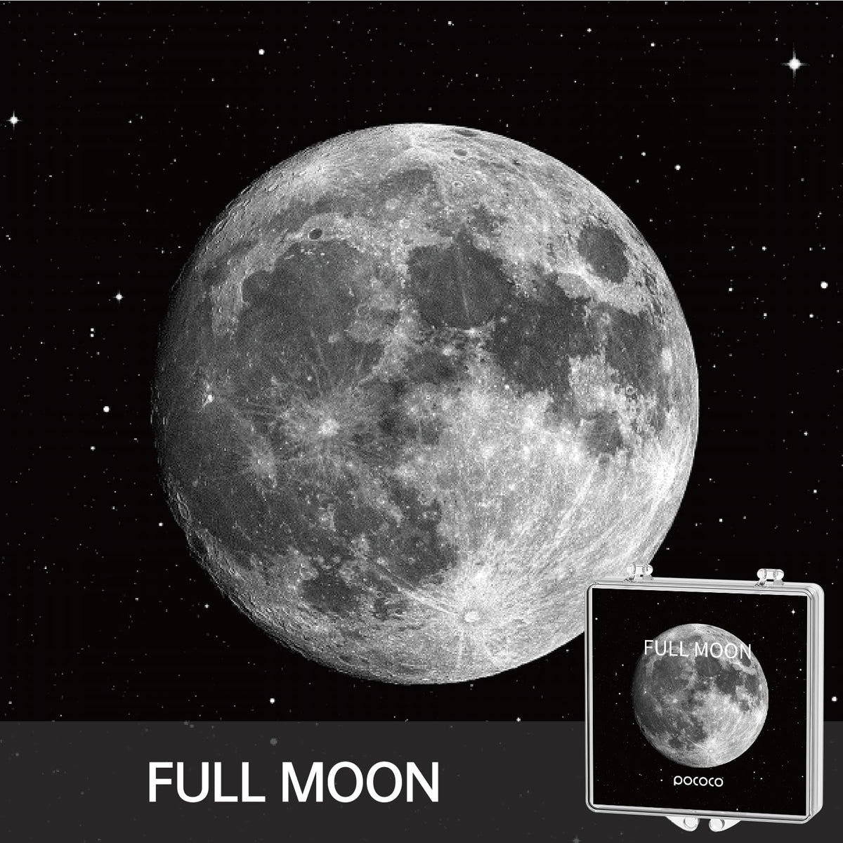 POCOCO Moon and Stars Series Disc 03 presents zodiac symbols for elegant planetary decor.