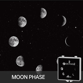 POCOCO Moon and Stars Series Disc 05 captures meteor streaks for dynamic wall art.