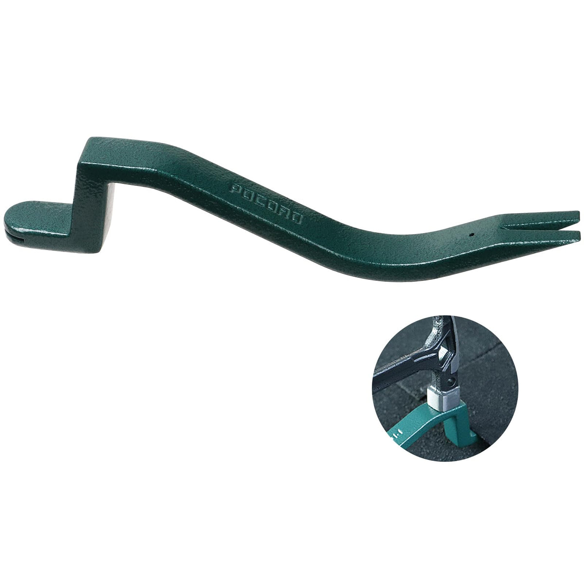 POCORO roof shingles remover tool with rust-proof steel for durable roof work