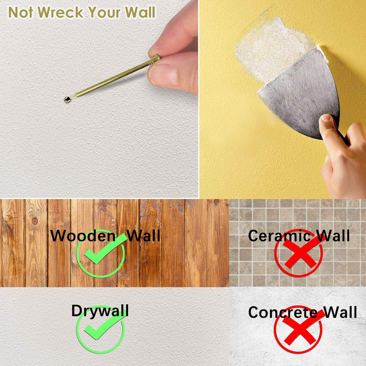 Pointool minimal-wall-damage design leaves few marks to cover