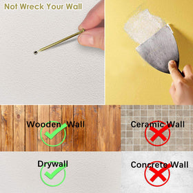Pointool minimal-wall-damage design leaves few marks to cover