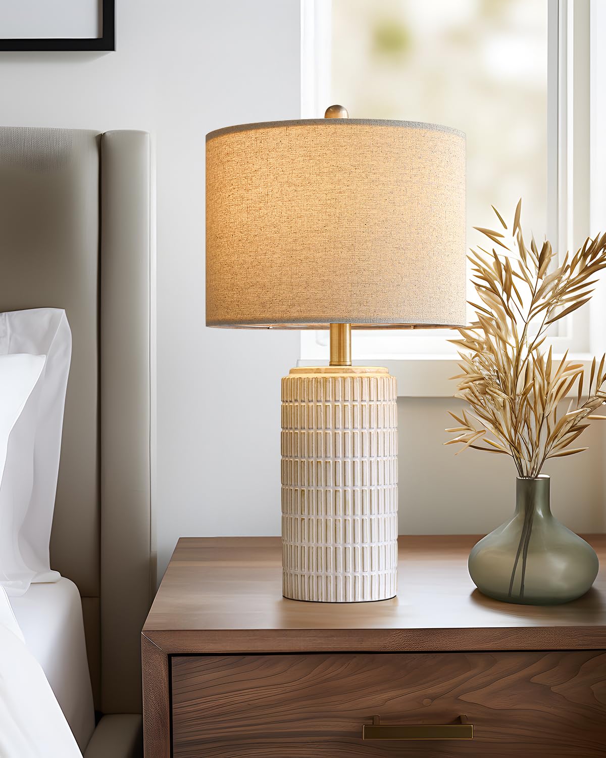 PoKat warm glow creates inviting living room atmosphere.