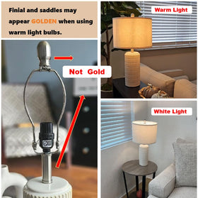 PoKat ceramic lamp base close-up shows durable finish for daily use