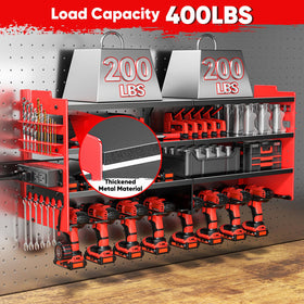 POKIPO dual side racks for bits and small accessories within reach
