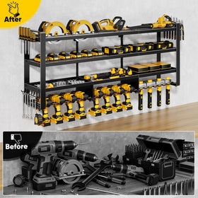 POKIPO side racks hold wrenches and screwdrivers within reach.