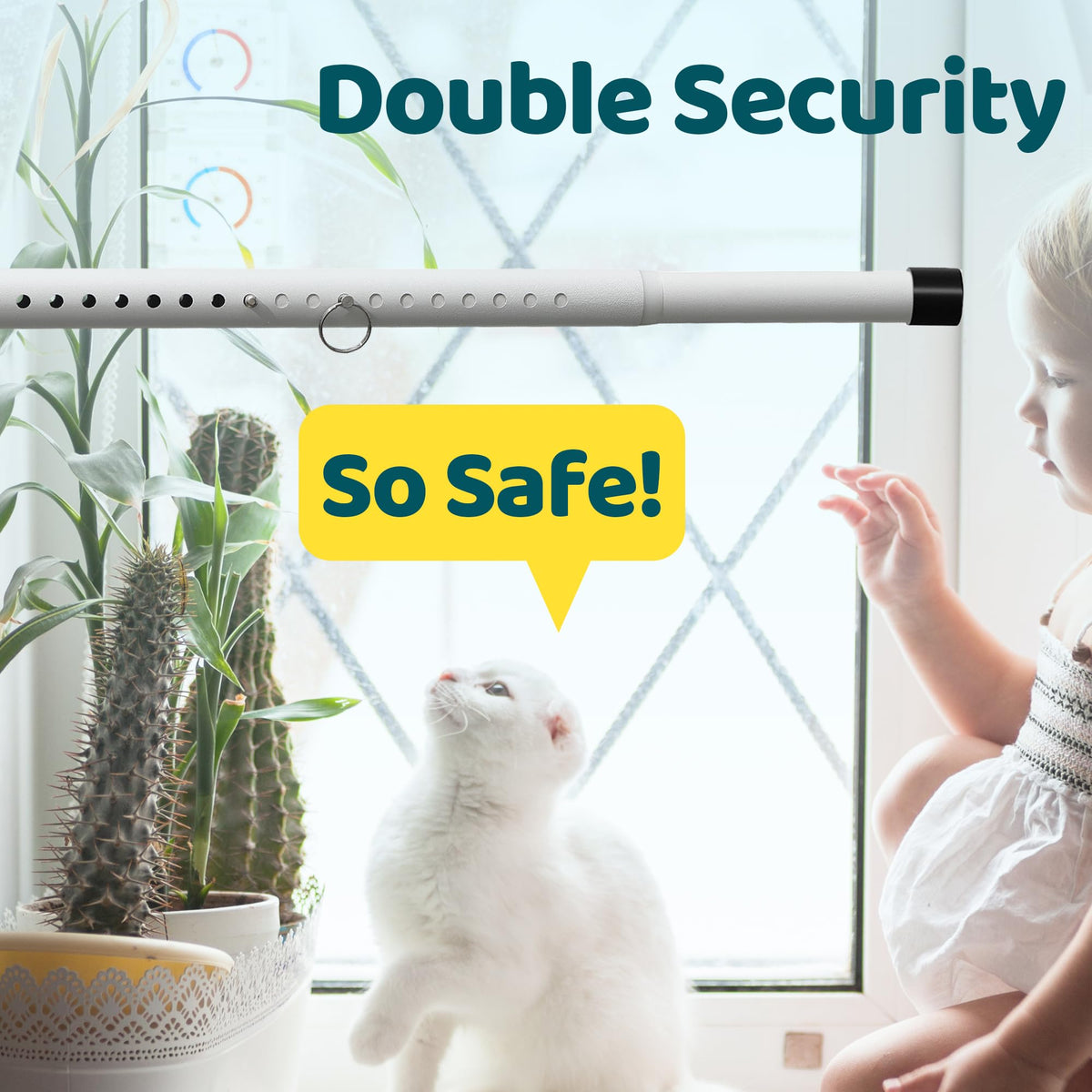 POKUSI drill-free installation enables quick, renter-friendly setup