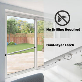 POKUSI barrier doubles as window protection for sliding panes