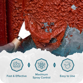 Polar Paint & Varnish Stripper used on metal engine components removing residues