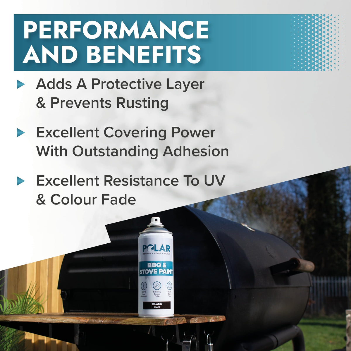 Polar Specialist Coatings heat resistant coating on metal fire pits and chimneys.