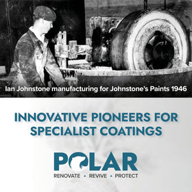 Polar Specialist Coatings matte black spray protects grills and stoves.