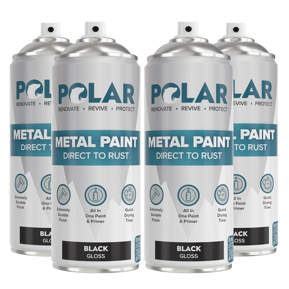 Polar Direct to Rust bottle pour demonstrates controlled rust-preventive application.