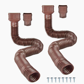 POLARDAYS flexible pipe design eases bending to fit irregular rooflines