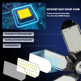 POLARPRA 4-pack includes replacement support for reliable indoor lighting.